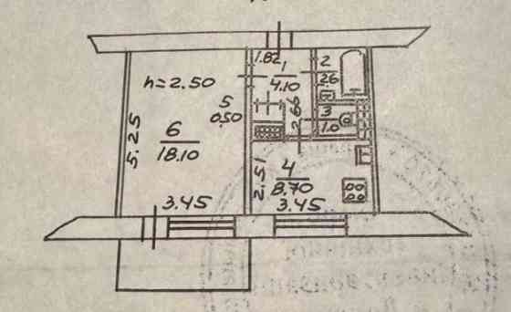 Продаётся 1-но комнатная квартира в Калининском р-не по проспекту Дзержинского Донецк