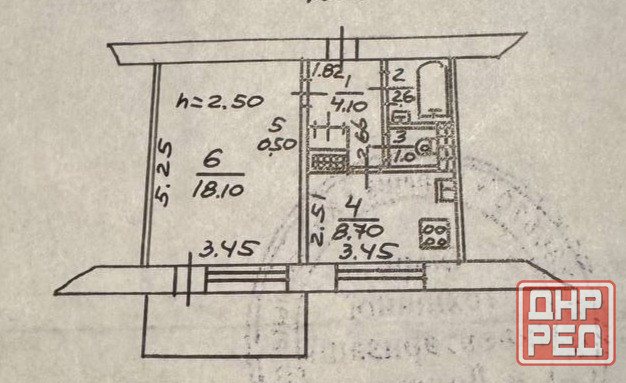 Продаётся 1-но комнатная квартира в Калининском р-не по проспекту Дзержинского Донецк - изображение 6