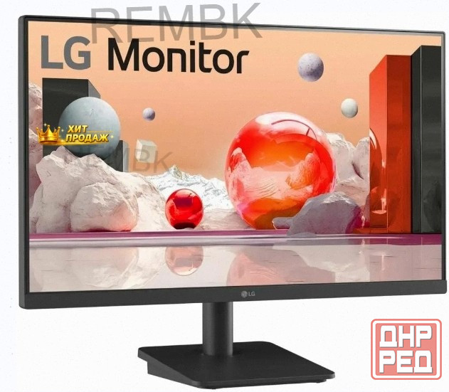 Монитор lg 24ms500-b (24ms500-b. Aruz) 23.8" Ips, 16:9, 1920x1080, 100гц - арт:9192 Донецк - изображение 2