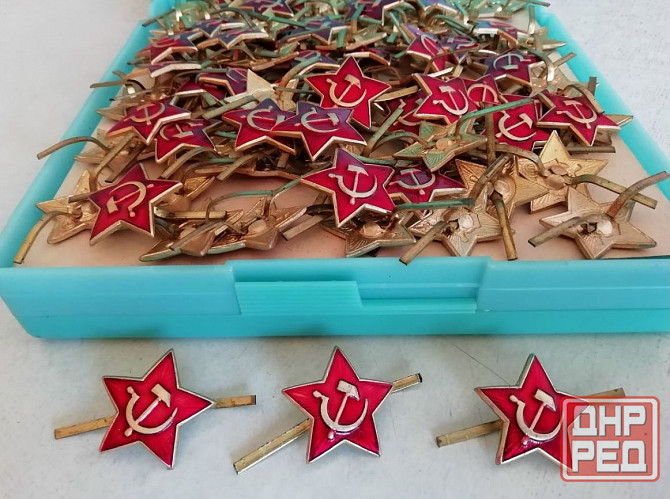 Кокарда "Звездочка" к празднику 9 Мая Енакиево - изображение 1