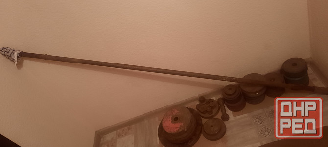 Гантели, блины к штанге и гантелям, гриф Донецк - изображение 2