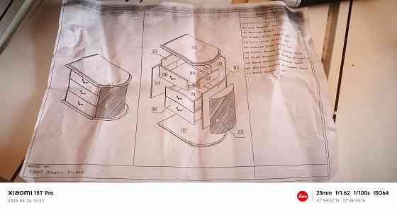2 тумбочки прикроватный белые Донецк