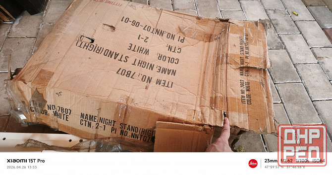 2 тумбочки прикроватный белые Донецк - изображение 3