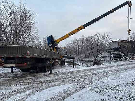 Услуги Манипулятора HOWO 12т. борт 8,5м. до 20т. есть люлька (автовышка) Донецк