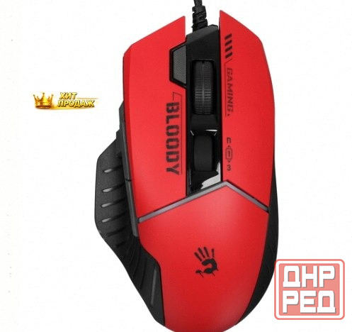 Мышь Проводная a4tech Bloody w95 Max Sports [w95 Max Sports Red] Красный - арт:7324 Донецк - изображение 3