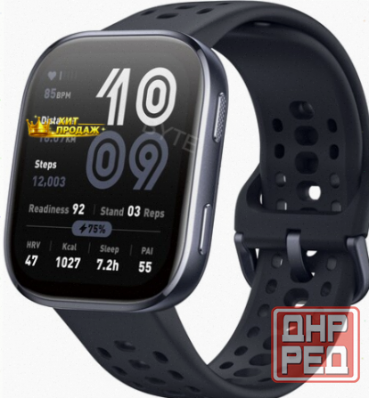 Умные Часы Amazfit Bip 6 a2435 1.91" Tft Корп.черный Рем.черный (1747004) - арт:6072 Донецк - изображение 3