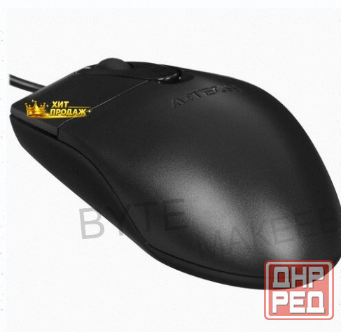 Мышь Проводная a4tech op-720 Черный - арт:9629 Донецк - изображение 2