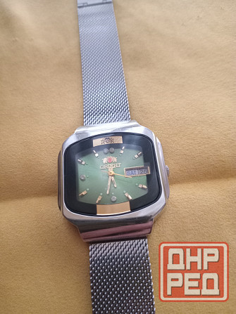 Часы ORIENT(изумрудный циферблат) Донецк - изображение 1