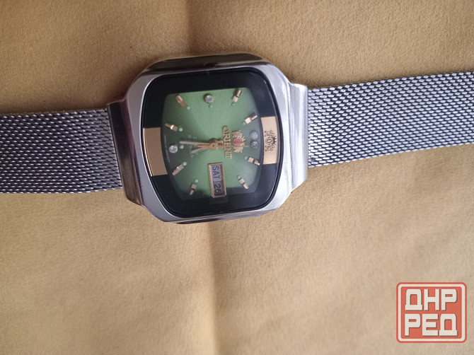 Часы ORIENT(изумрудный циферблат) Донецк - изображение 2