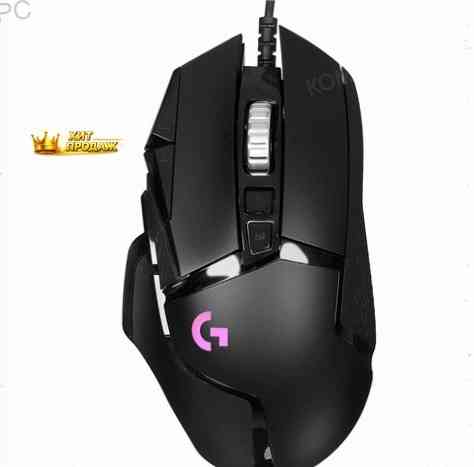 Мышь Проводная Logitech g502 Hero [910-005474] Черный - арт:2755 Донецк