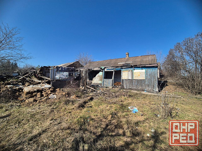 Земельный участок с домом под восстановление или строительство нового Мариуполь - изображение 1