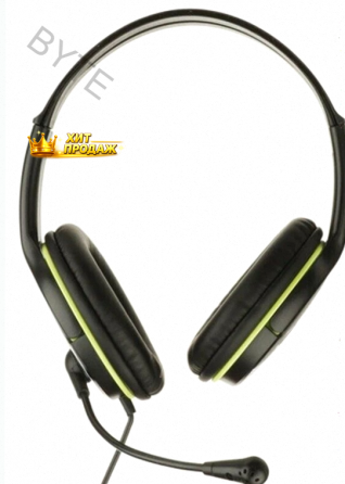Компьютерная Гарнитура Genius hs-400a, Черный/зеленый - арт:5869 Донецк