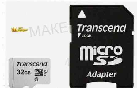 Карта Памяти 32gb Transcend ts32gusd300s-a Microsdhc Class 10 u1 300s + Адаптер - арт:7446 Донецк