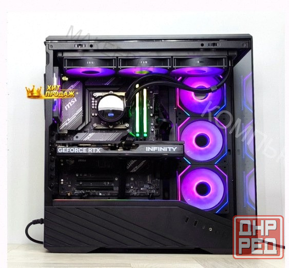 Игровой Компьютер Byte-overlordsupreme | Intel Core i5-13600kf (14ядер/20потоков) | 850w - арт:1107 Макеевка - изображение 2