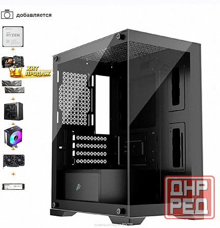 Игровой Компьютер Byte-rageengine | Amd Ryzen 5 5500 | 600w | Ssd 512 гб | Ddr4 16 гб | g - арт:6665 Макеевка - изображение 1