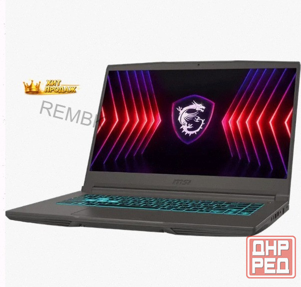 Игровой Ноутбук Msi Thin 15 b13ucx-2649xru 9s7-16r831-2649-16g 15.6"/i5-13420h/8/512gb/rt - арт:4375 Макеевка - изображение 2