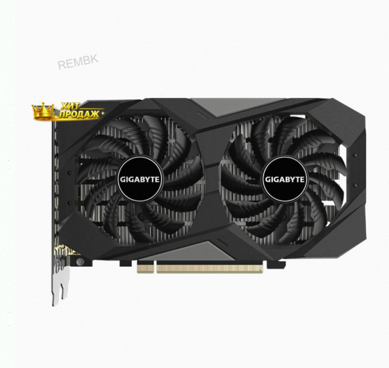 Видеокарта Gigabyte Rtx3050 Windforce oc v2 6gb Gddr6 96bit 2xdp 2xhdmi 2fan Rtl - арт:1949 Макеевка
