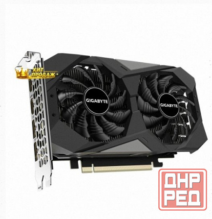 Видеокарта Gigabyte Rtx3050 Windforce oc v2 6gb Gddr6 96bit 2xdp 2xhdmi 2fan Rtl - арт:1949 Макеевка - изображение 3