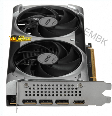 Видеокарта Msi Geforce Rtx 5060 Ventus 2x oc [rtx 5060 8g Ventus 2x oc] - арт:3602 Макеевка