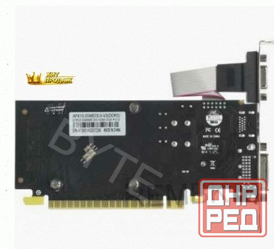 Видеокарта Nvidia Geforce gt 610 2gb af610-2048d3l5-v3 - арт:6572 Макеевка - изображение 2
