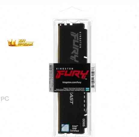 Kingston Fury Beast Black Ddr5 Dimm 5200mhz pc-41600 cl40 - 8gb kf552c40bb-8 Oem - арт:5780 Макеевка