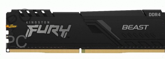 Оперативная Память Ddr4 Kingston 8gb 3200 Mhz pc-25600 Fury Beast Black (kf432c16bb/8) - арт:3120 Макеевка