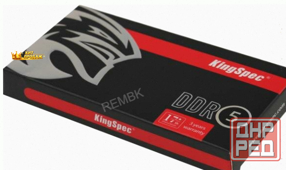 Оперативная Память so-dimm Kingspec Ddr5 8gb 4800mhz ks4800d5n11008g Rtl pc5-38400 cl40 d - арт:4554 Макеевка - изображение 2
