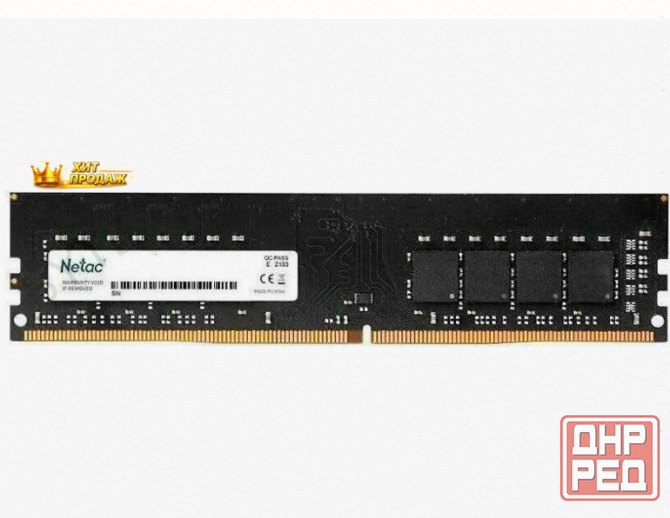 Оперативная Память Dimm Ddr4 pc4-25600 Netac Ntbsd4p32sp-08j, 1х8 гб, 1.2 в Кол-во Модуле - арт:1130 Макеевка - изображение 2