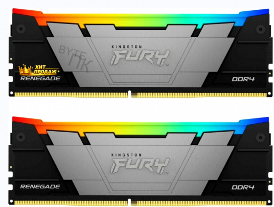 Оперативная Память Kingston Fury Renegade Rgb (kf432c16rb12ak2/32) (2x16gb Kit) - арт:5361 Макеевка