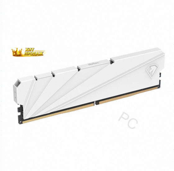 Оперативная Память Ddr4 16gb 3200mhz Netac Shadow s White Ntssd4p32sp-16w - арт:3629 Макеевка