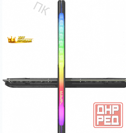 Оперативная Память Ddr4 2x16gb 3200mhz Patriot Pvsr432g320c8k Viper Steel Rgb Rtl Gaming - арт:4690 Макеевка - изображение 2