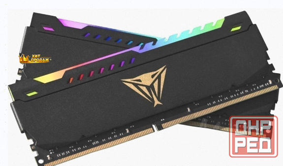 Оперативная Память Ddr4 2x16gb 3200mhz Patriot Pvsr432g320c8k Viper Steel Rgb Rtl Gaming - арт:4690 Макеевка - изображение 3