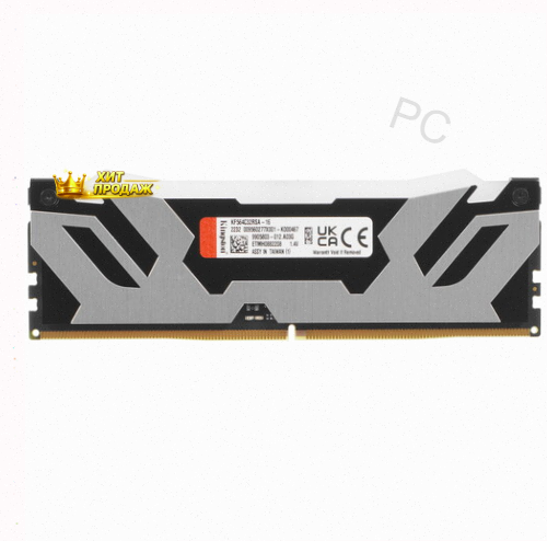 Оперативная Память Ddr5 Kingston Fury Renegade Silver Rgb [kf564c32rsa-16] 16 гб, 6400mhz - арт:2091 Макеевка