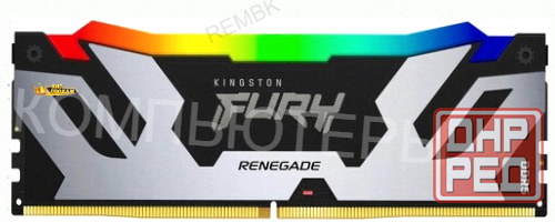 Оперативная Память Ddr5 Kingston Fury Renegade Silver Rgb [kf564c32rsa-16] 16 гб, 6400mhz - арт:2091 Макеевка - изображение 1