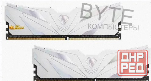 Оперативная Память Netac Shadow Ddr4 ii 16gb (8gbx2) 3600mhz pc28800 cl18, White с Радиат - арт:9031 Макеевка - изображение 2
