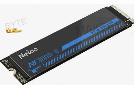 Ssd Накопитель Netac nv3000 512gb nt01nv3000q-512-e4x m.2 2280, Pci-e 3.0 x4, Черный по д - арт:4992 Макеевка