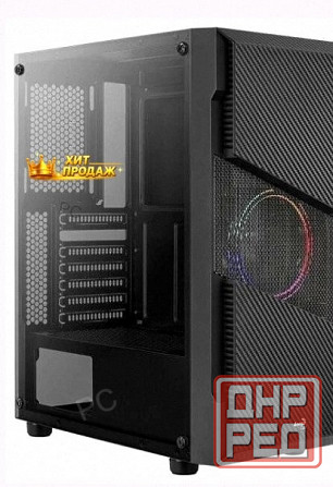 Компьютерный Корпус Aerocool Menace Saturn Frgb v1 Черный - арт:7265 Макеевка - изображение 1