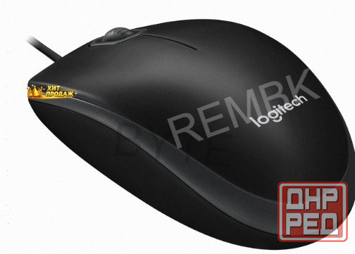 Мышь Logitech b100, Черный - арт:7993 Макеевка - изображение 1