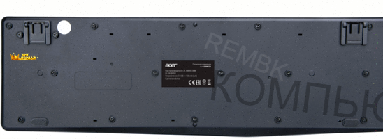 Клавиатура Проводная Acer Okw121, Usb, Черный zl.kbdee.00b - арт:4902 Макеевка