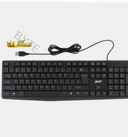 Клавиатура Проводная Acer Okw121, Usb, Черный zl.kbdee.00b - арт:4902 Макеевка