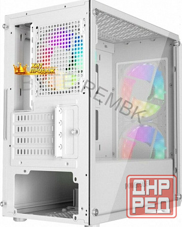 Корпус Powercase Mistral Micro a3w Argb, Tempered Glass, 2x 140mm Argb Pwm+1x 120mm Argb - арт:1613 Макеевка - изображение 2