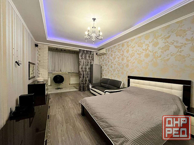 Сдаётся однокомнатная квартира с евро ремонтом в Калининском районе Донецк - изображение 2