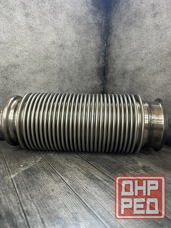 0004859370000 Металлорукав Камаз-6520 в сборе L=364мм, D=80мм (нержавеющая сталь) Металокомпенсатор Макеевка - изображение 3