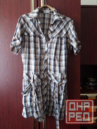 Продам платье туника халат рубаха строчку р. 48-50 Донецк - изображение 1