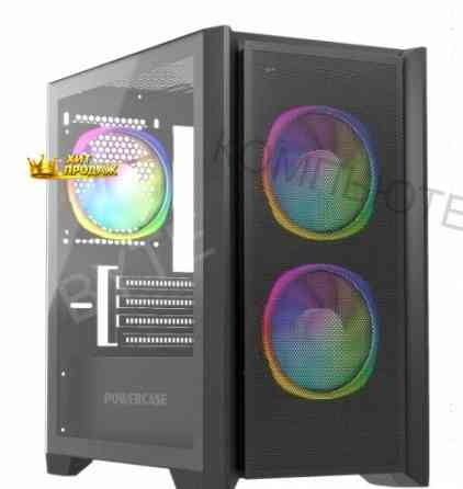 Корпус Powercase Alisio Micro z3b Argb, Черный (camzb-a3) - арт:9660 Макеевка