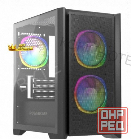 Корпус Powercase Alisio Micro z3b Argb, Черный (camzb-a3) - арт:9660 Макеевка - изображение 1