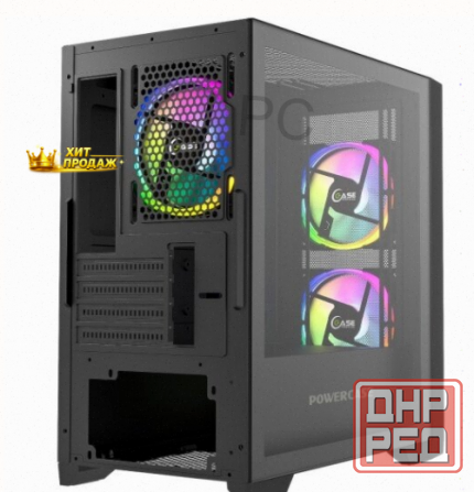 Корпус Powercase Alisio Micro z3b Argb, Черный (camzb-a3) - арт:9660 Макеевка - изображение 2
