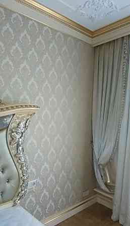 Поклейка обоев, шпатлёвка, покраска Донецк