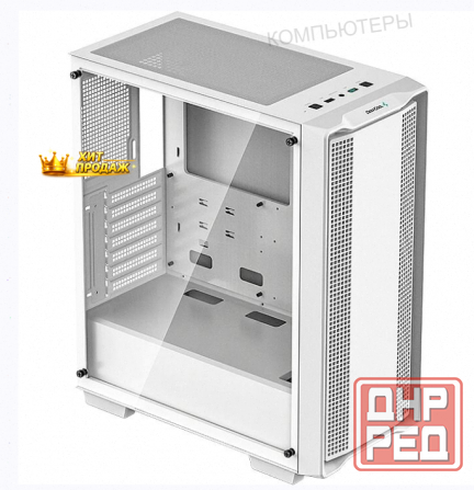 Корпус Компьютерный Deepcool cc560-wh-100034 (r-cc560-whnaa0-g-2), Белый - арт:4236 Макеевка - изображение 1