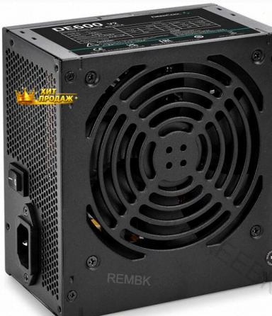 Блок Питания Deepcool de600 v2 Game Storm, 450вт, 120мм, Черный, Retail [dp-de600-wgeu-ru - арт:8113 Макеевка